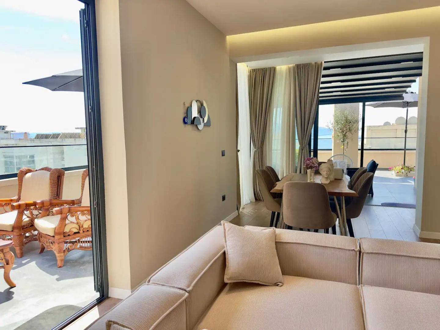 Apartment Sea View Luxury Penthouse,3rooms *